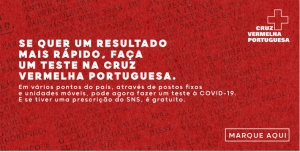 A CVP lança campanha de sensibilização para a realização de testes à Covid-19