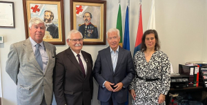 Presidente Nacional da Cruz Vermelha visita Delegação da Maia